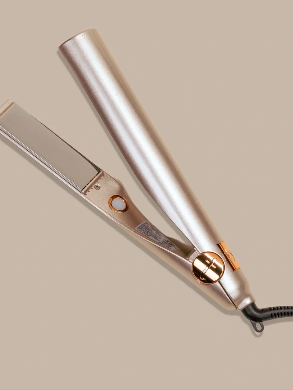 TYME Flat/Curling Iron with Rose Gold Accents
